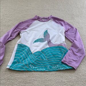 Cat & Jack Purple Long Sleeve Shirt